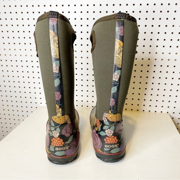 Bogs | Classic High Le Jardin Insulated Waterproof Rain Boot Sz. 11 - Picture 4 of 9